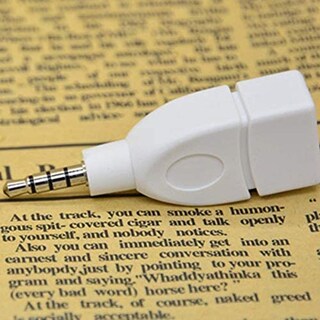 Foto 4 | Foto 4 | Adaptador De Audio Vizgiz Paquete De 2 Conectores Macho De 3 5 Mm A Usb 2.0 Hembra - Venta Internacional.