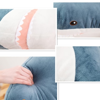 Foto 5 | Foto 5 | Almohada De Peluche Xiyuan Shark 100 Cm Para Niños Y Adultos - Venta Internacional.
