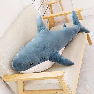 Foto 6 | Foto 6 | Almohada De Peluche Xiyuan Shark 100 Cm Para Niños Y Adultos - Venta Internacional.
