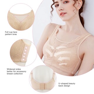 Foto 4 | Foto 4 | Sujetador Para Mastectomía Con Bolsillos Para Prótesis Mamarias - Venta Internacional.