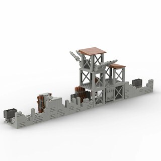Foto 6 | Foto 6 | Conjunto De Bloques De Construcción Fanlantee Military Base Army Ww2 War - Venta Internacional.