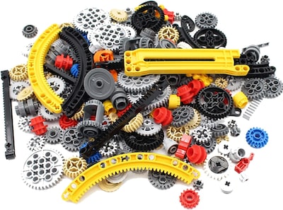 Foto 4 | Foto 4 | Set De Engranajes Seemy 233 Piezas Para Piezas De Lego Technic Con Brazo Elevador Y Alfileres - Venta Internacional.