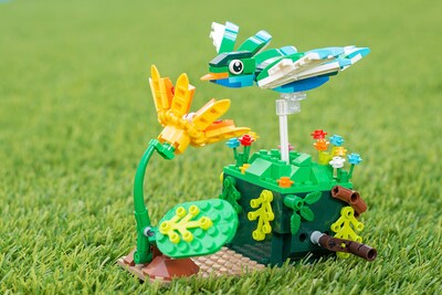 Foto 1 | Foto 1 | Juego De Ladrillos De Construcción Brick Loot Hummingbird Con Movimiento 226 Unidades - Venta Internacional.