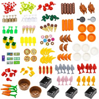 Foto 2 | Foto 2 | Toy Bloxbrix City-friends Ladrillos Y Comida 180 Unidades Con Extra - Venta Internacional.