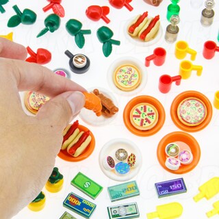 Foto 4 | Foto 4 | Toy Bloxbrix City-friends Ladrillos Y Comida 180 Unidades Con Extra - Venta Internacional.