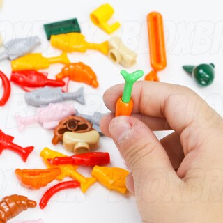 Foto 5 | Foto 5 | Toy Bloxbrix City-friends Ladrillos Y Comida 180 Unidades Con Extra - Venta Internacional.