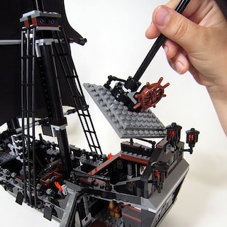Foto 4 | Foto 4 | Kit De Construcción Agastriya Moc Toys Compatible Con Lego Black Pearl - Venta Internacional.