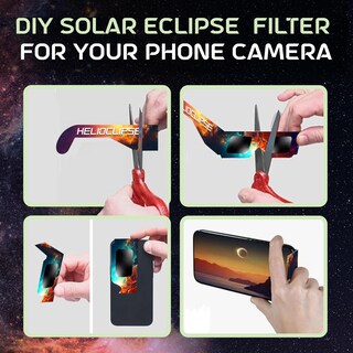 Foto 7 | Foto 7 | Gafas Para Eclipse Solar Helioclipse Aprobadas Por La Aas En 2024 Paquete De 50 - Venta Internacional.
