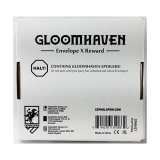 Foto 2 | Foto 2 | Accesorio De Expansión Cephalofair Games Gloomhaven Envelope X - Venta Internacional.