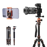 Trípode De Viaje Aze Q555 Para Cámara Y Teléfono Con Cabezal Esférico - Venta Internacional.