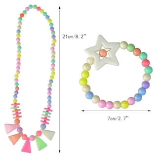 Foto 2 | Foto 2 | Conjunto De Joyas Para Mujer Collar Y Pulsera Con Forma De Princesa - Venta Internacional.