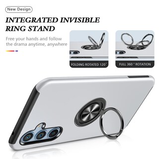 Foto 6 | Foto 6 | Funda De Teléfono Fanmingsidi Para Samsung Galaxy A54 5g Silver - Venta Internacional.