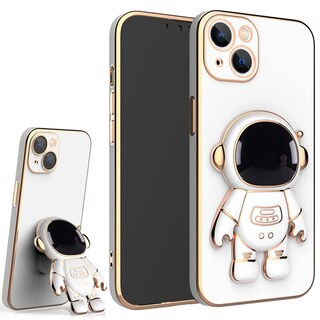 Foto 5 | Foto 5 | Funda Para Iphone 11/12/13 Pro Max Zxdk Con Soporte Oculto 6d Chapado En Forma De Astronauta - Venta Internacional.