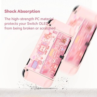 Foto 3 | Foto 3 | Funda Protectora Para Nintendo Switch Oled Geekshare Pixel Cat - Venta Internacional.