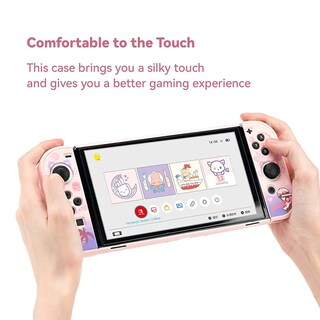 Foto 4 | Foto 4 | Funda Protectora Para Nintendo Switch Oled Geekshare Pixel Cat - Venta Internacional.