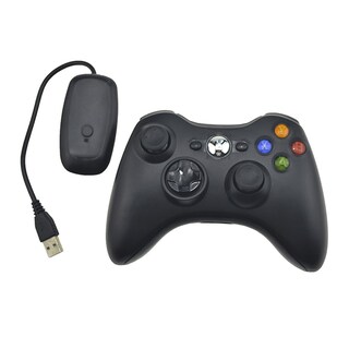 Foto 1 | Foto 1 | Gamepad Xbox 360 Inalámbrico De 2 4 Ghz Con Receptor Para Pc - Venta Internacional.