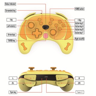 Foto 4 | Foto 4 | Controlador Inalámbrico Joystick Controller Para Nintendo Sw - Venta Internacional.