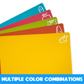 Foto 3 | Foto 3 | Tablas De Cortar Goodluck Flexibles De Plástico Sin Bpa 5 Piezas - Venta Internacional.