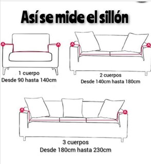 Foto 2 | Foto 2 | Funda De Sillón De Tela Elástica Lisa Para 3 Asientos - Venta Internacional.