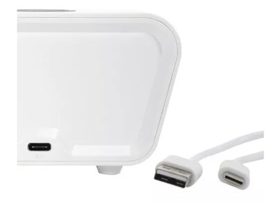 Foto 7 | Foto 7 | Despertador Con Cargador Inalámbrico Y Termómetro Ay-21 - Venta Internacional.