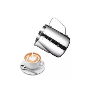 Foto 2 | Foto 2 | Jarra Espumadora De Leche Jarra De Leche De Acero Inoxidable De 900 Ml Color Plateado - Venta Internacional.