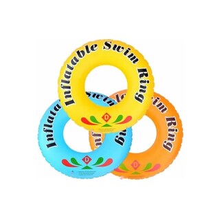 Foto 2 | Foto 2 | Flotador Inflable Para Piscinas Amarillo De 80 Cm De Diámetro - Venta Internacional.