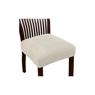 Foto 1 | Foto 1 | Juego De 6 Fundas De Asiento Cuadradas De Tela Color Crema - Venta Internacional.
