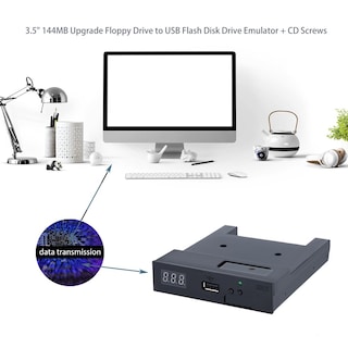 Foto 2 | Foto 2 | Emulador De Disquete De 3 5 Pulgadas Con Actualización Flash De 144 Mb Y Cd Usb - Venta Internacional.