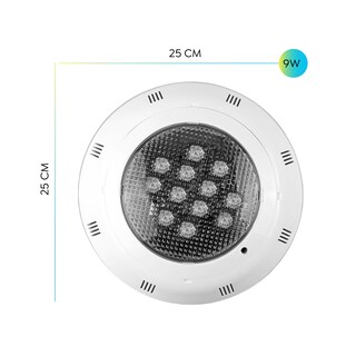 Foto 1 | Foto 1 | Lámpara Led Subacuática Pool Spotlight Control Remoto De 9 W - Venta Internacional.