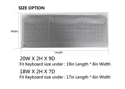 Foto 2 | Foto 2 | Cubierta Antipolvo Para Teclado Szbro Universal Pc Computer Desktop - Venta Internacional.