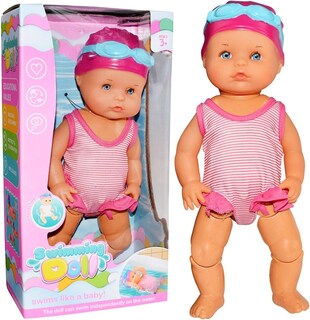 Foto 1 | Foto 1 | Muñeca De Natación Eléctrica Impermeable Lwehont Para Niñas - Venta Internacional.