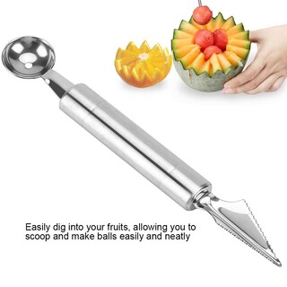 Foto 5 | Foto 5 | Herramienta Para Tallar Sandías De Acero Inoxidable Melon Baller Scoop - Venta Internacional.