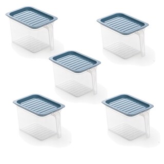 Foto 1 | Foto 1 | Juego De 5 Tarros Para Alimentos Con Tapa Celest 0322 Generic 1 1 L - Venta Internacional.