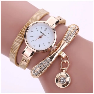 Foto 1 | Foto 1 | Reloj De Lujo Personalizado Para Mujer Con Incrustaciones Y Pulsera - Venta Internacional.