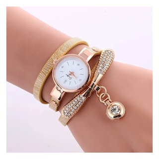 Foto 2 | Foto 2 | Reloj De Lujo Personalizado Para Mujer Con Incrustaciones Y Pulsera - Venta Internacional.