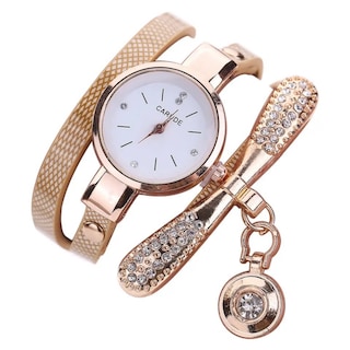 Foto 4 | Foto 4 | Reloj De Lujo Personalizado Para Mujer Con Incrustaciones Y Pulsera - Venta Internacional.