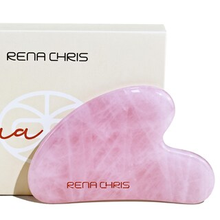 Foto 1 | Foto 1 | Cuarzo Rosa Gua Sha Rena Chris Para Cuerpo Rostro Cuello Y Ojos - Venta Internacional.