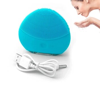 Foto 3 | Foto 3 | Mini Masajeador Facial Exfoliante A Prueba De Agua Con Cable Usb - Venta Internacional.