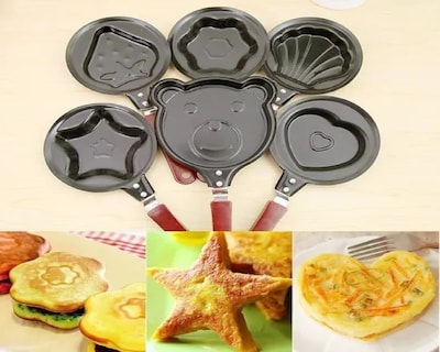 Foto 2 | Foto 2 | Sartén Para Tortilla Tortitas Paila Huevo 12 Cm Acero Inoxidable - Venta Internacional.