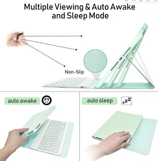 Foto 3 | Foto 3 | Funda Con Teclado Ratón Y Panel Táctil Para Huawei Matepad 10.4 - Venta Internacional.