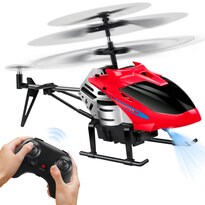 Helicóptero Rc Dolanus Con Mando A Distancia Con Una Tecla De Despegue  Color Rojo - Venta Internacional.
