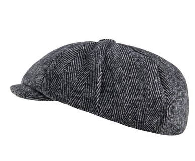 Foto 3 | Foto 3 | Gorras Hccfit Newsboy Peaky Herringbone Baker Boy Paquete De 2 - Venta Internacional.