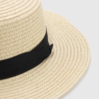 Foto 3 | Foto 3 | Sombrero De Sol Scala Cream Raffia Para Mujer Con Ala De 8 5 Cm - Venta Internacional.