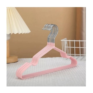 Foto 3 | Foto 3 | Gancho Antideslizante Para Colgar Ropa  10 Unidades  Color Rosa - Venta Internacional.
