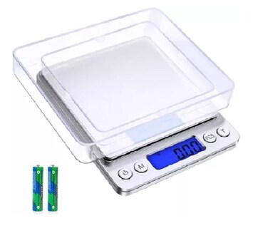 Foto 2 | Foto 2 | Báscula Digital Gramera De 0 1 A 2 Kg Para Joyas Con Bandejas - Venta Internacional.