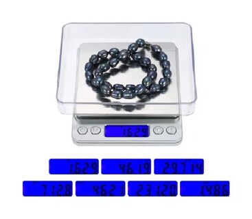 Foto 7 | Foto 7 | Báscula Digital Gramera De 0 1 A 2 Kg Para Joyas Con Bandejas - Venta Internacional.