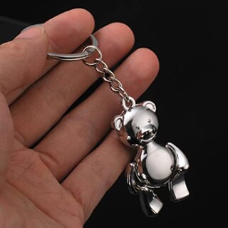 Foto 5 | Foto 5 | Llavero Arfuka Con Colgante De Oso De Metal Para Hombre Y Mujer - Venta Internacional.
