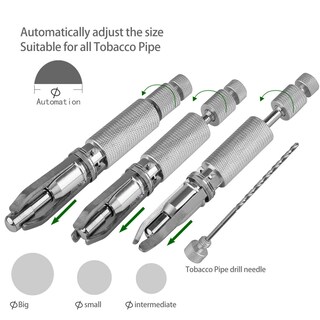 Foto 4 | Foto 4 | Herramienta Para Escariar Pipas De Tabaco Tom's Wheezes Ajustable Acero Inoxidable - Venta Internacional.