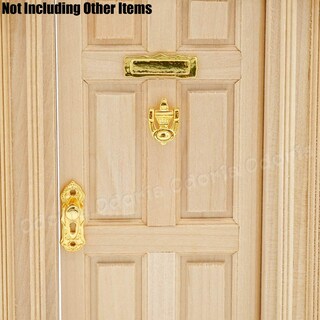 Foto 6 | Foto 6 | Pomo De Puerta En Miniatura Con Llave Odoria 1/12 Dollhouse - Venta Internacional.