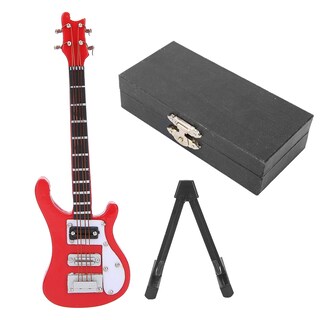 Foto 1 | Foto 1 | Guitarra Eléctrica De Simulación De Madera En Miniatura Modelo Kuuleyn - Venta Internacional.